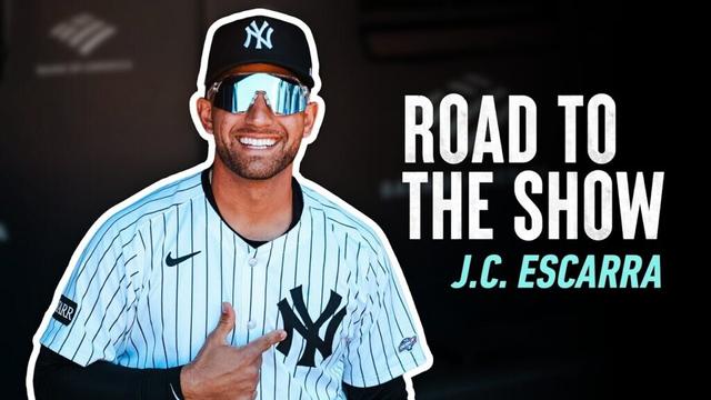 J.C. Escarra’s INCREDIBLE Journey to the Big Leagues | NEW YORK YANKEES 2025