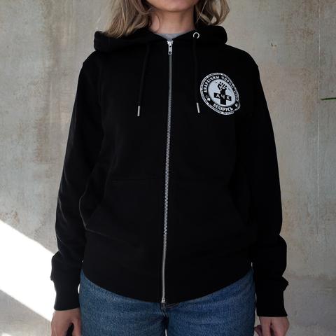 Hoodie "For society without prison and state" in belarusian, ABC-Belarus