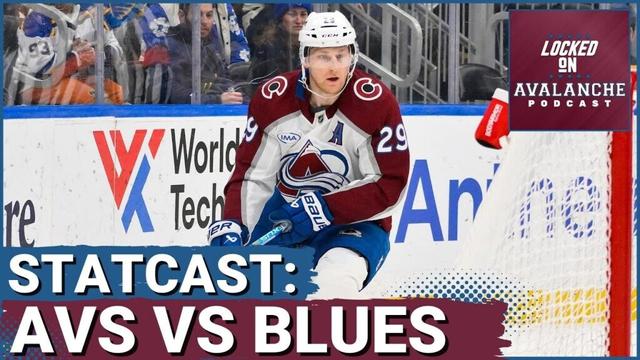 STATCAST: Do the Numbers Back Up the Blues Win over the Colorado Avalanche?
