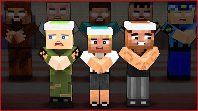 ŞEHİRDEKİ HERKES LANETLENDİ! 😱 - Minecraft