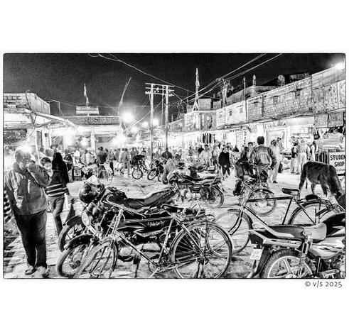 Nachtmarkt in Jaipur