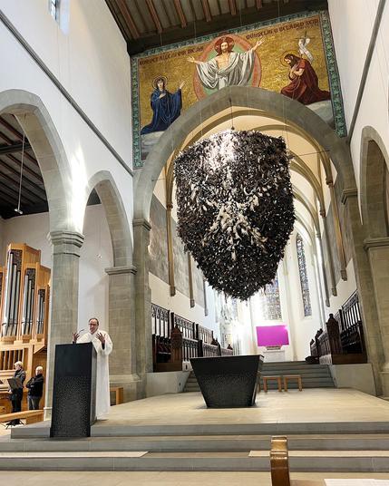 Zu sehen ist die Liebfrauenkirche in Ravensburg.