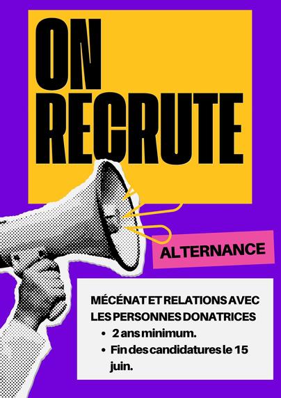 Visuel recrutement alternance