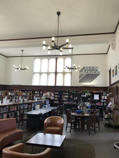 Interior of Homewood library