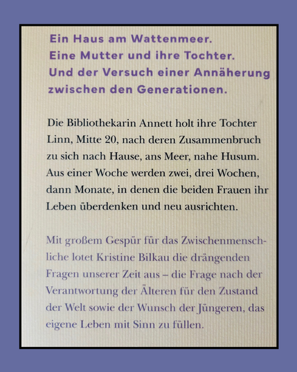 Ein Haus am Wattenmeer. Eine Mutter und ihre Tochter. Und der Versuch einer Annäherung zwischen den Generationen.