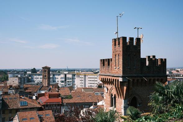 The view over the city from Castello di Udine.