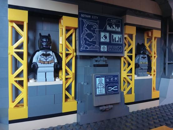 Wayne Manor MOC featuring Batcave