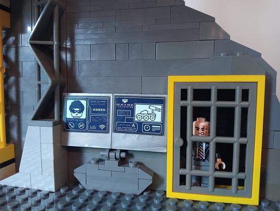 Wayne Manor MOC featuring Batcave
