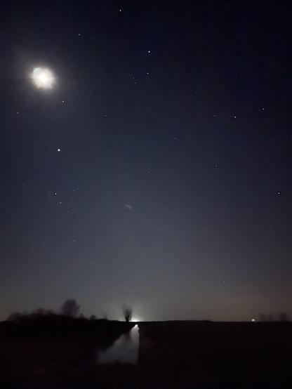 Eine Ansicht im Sternenpark Westhavelland.