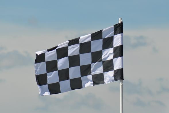 checkered flag