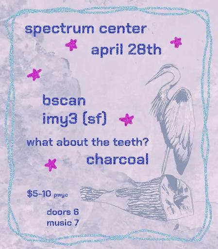 imy3 (SAN FRANCISCO), BSCAN, CHARCOAL, WHAT ABOUT THE TEETH?