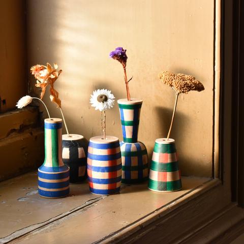 Vases bois tourné 🌼