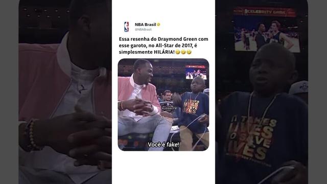 QUE RESENHA HILÁRIA! 🤣🤣🤣🤣 #Shorts #NBA #Basquete