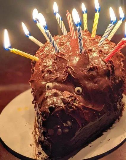 Nightmare feul birthday cake