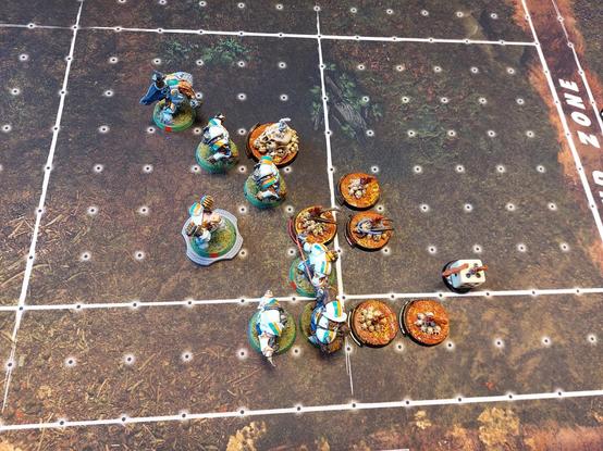 My squirrels actually murdering orcs