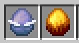 The new textures for breeze and blaze spawn eggs.