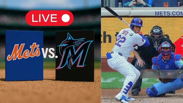 New York Mets Vs Miami Marlins l Juego En Vivo l MLB LIVE