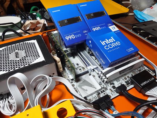 Pair of NVME drives & an i7-14700k