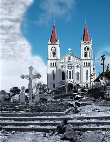 <p>BAGUIO, Philippines – Eight decades after Allied Forces liberated Baguio City from Japanese occupation, a group of volunteers has made it their mission to ensure that the memory of that moment in history lives on not through textbooks, but through images that speak across generations.</p>



<p>Titled “80 and Still Free,” the upcoming exhibit set for April 21 to 27 at SM Baguio’s basement, will bring together composite photographs that juxtapose scenes from World War II with their present-day counterparts.&nbsp;</p>



<p>The images cannot capture the smell of death and destruction that the war inevitably left in its wake – of burning buildings and decomposing bodies. But by bringing the images captured on film closer to the present generation, the appreciation for how peace was attained may further motivate efforts to avoid war from happening again.</p>



<figure class="wp-block-image size-full is-resized"><img alt="Baguio composite photo" class="wp-image-2956099" height="496" src="https://www.rappler.com/tachyon/2025/04/Baguio-composite-photo2.jpeg" style="width: 840px; height: auto;" width="385" /><figcaption class="wp-element-caption">PAST AND PRESENT. A composite photo shows the Baguio Cathedral, once a refuge for many during the carpet-bombing by Allied troops in the city’s liberation. When the explosions ceased, silence revealed a landscape of devastation. The image blends that moment of wartime survival with the Cathedral’s present-day presence. courtesy of Conrad