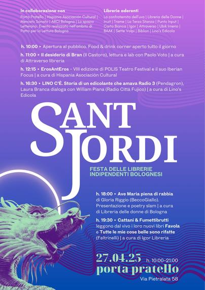 Sant Jordi. Festa delle librerie indipendenti bolognesi