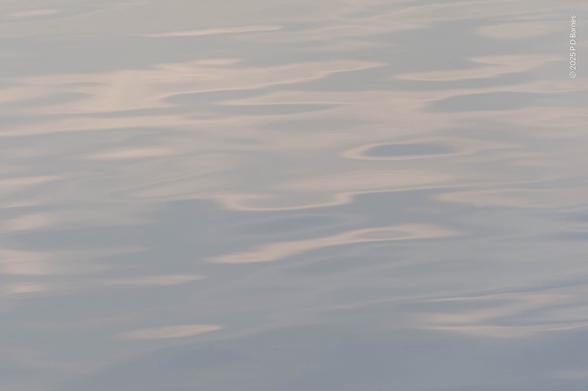 Sky and clouds reflected in billabong water, version 1