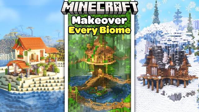 I Built a House for Every Biome in Minecraft