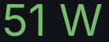 51 Watt