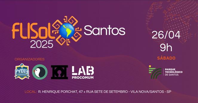 Flisol 2025 – santos