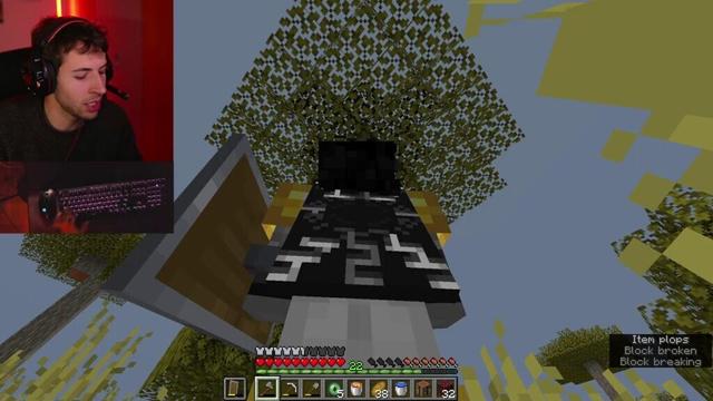 🔴Finisco Minecraft con una mano sola...