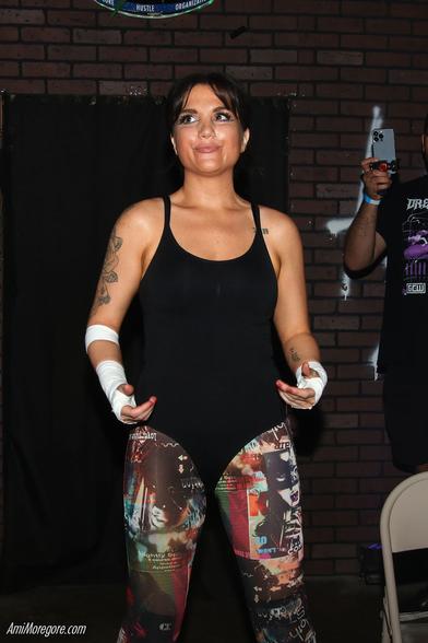 Kasey makes her entrance