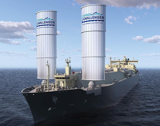 MOL inks deal with Tokyo Gas for wind-assisted LNG carrier