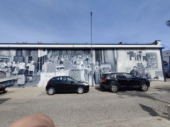 Artwork by Dgiphi, Mistik, Gnose & Kaset in Olhão da Restauração, Portugal