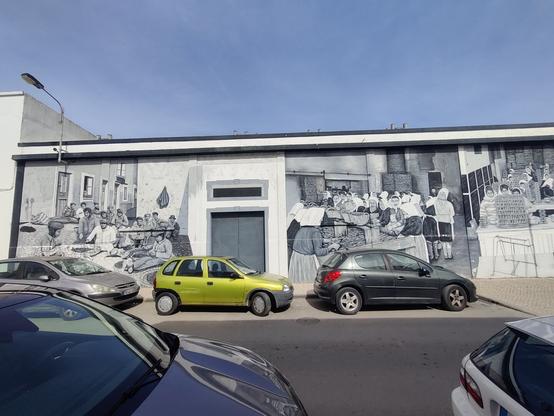 Artwork by Dgiphi, Mistik, Gnose & Kaset in Olhão da Restauração, Portugal