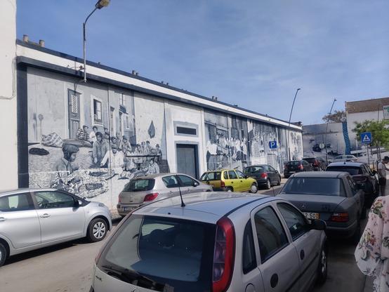 Artwork by Dgiphi, Mistik, Gnose & Kaset in Olhão da Restauração, Portugal