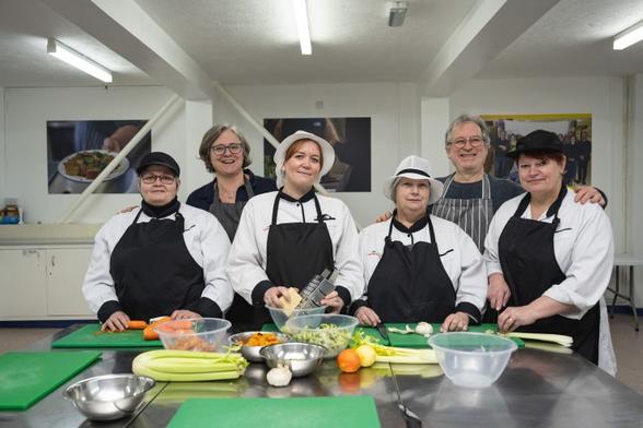 Catering staff workshop with Cegin y Bobl