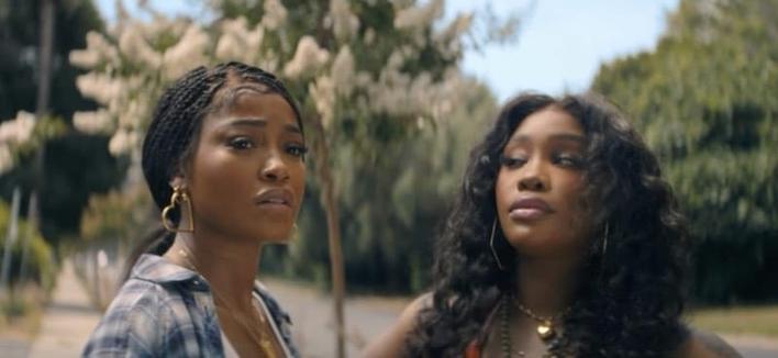 Keke Palmer and SZA in One of Them Days
