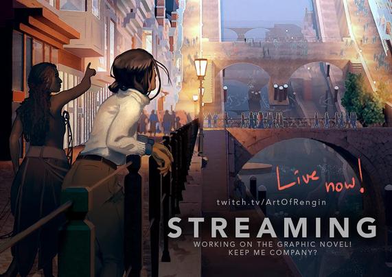stream is live now!