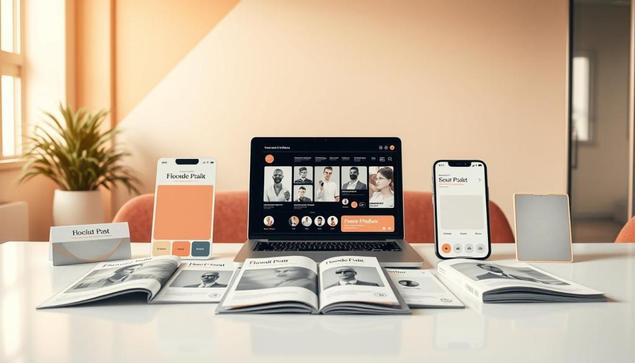How do social media templates ensure consistent branding