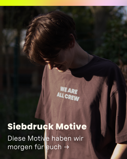 Siebdruck Motive: DIese Motive haben wir morgen für euch