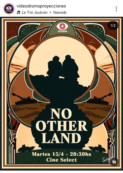 Proyección de No other land