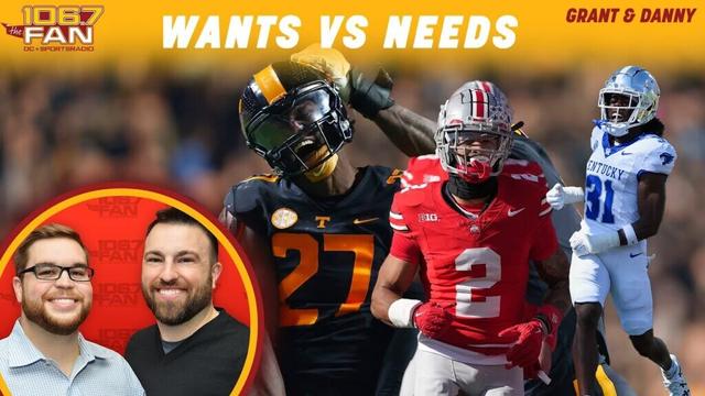 Wants vs Needs For The Commanders In The NFL Draft | Grant & Danny
