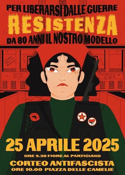 25 aprile 2025: Corteo Antifascista