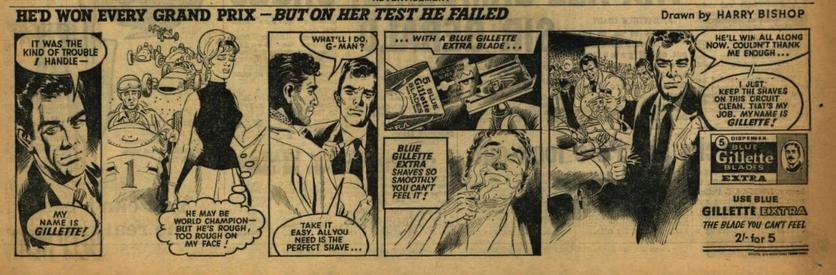 Shaving advertisement