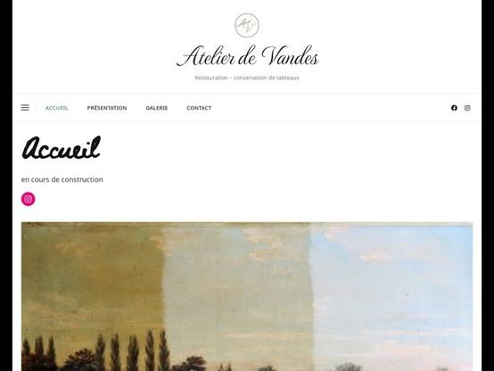 Tableaux Bénédicte Denin - Atelier de Vandes à #SaintGermainenLaye (#Yvelines) Grâce à son savoir faire, l'Atelier de Vandes vous aidera à restaurer les tableaux, tant anciens que contemporains,...
Suite 👉 https://artisansdupatrimoine.fr/professionnel/6132/benedicte-denin-atelier-de-vandes-saint-germain-en-laye
#Artisan #Restauration #Patrimoine