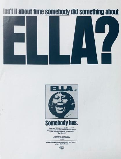 1969 - Reprise Records - Ella Fitzgerald : Get Ready