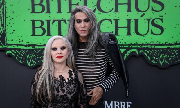 Mario Vaquerizo y Alaska en la premiere de 'Bitelchús, Bitelchús' (Pablo Cuadra vía Getty Images)