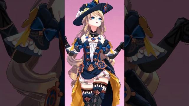 Eu Sento Gabu【Genshin Impact MMD】Navia