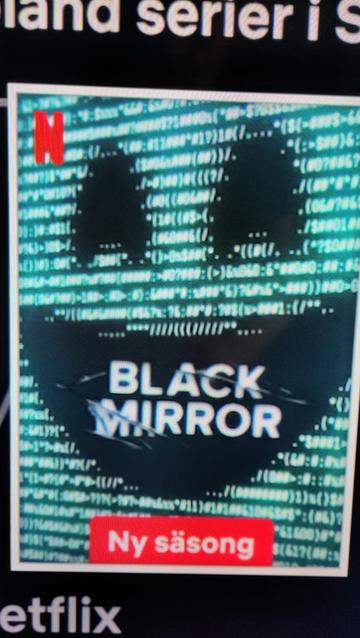 Tumnageln för nya säsongen av Black Mirror.