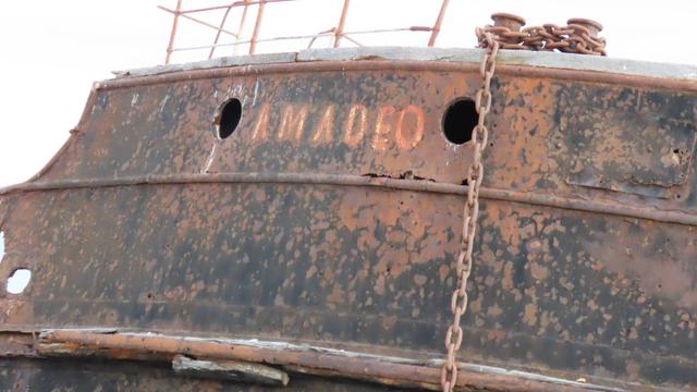 Amadeo...was vom Schiff übrig bleibt