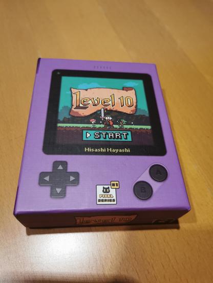 Spieleschachtel im Gameboy style (lila)